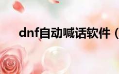 dnf自动喊话软件（dnf自动喊话工具）