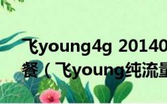 飞young4g 201407纯流量云卡49元-主套餐（飞young纯流量）