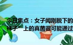 今日焦点：女子闻刚脱下的袜子感染真菌肺炎 专家： “臭袜子”上的真菌很可能通过闻、吸进入上呼吸道