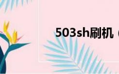 503sh刷机（5830刷机）