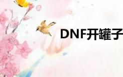 DNF开罐子（dnf开罐）