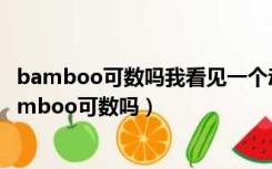 bamboo可数吗我看见一个动物园一个动物园动物演员（bamboo可数吗）