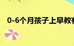 0-6个月孩子上早教有用吗（早教有用吗）