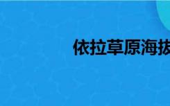 依拉草原海拔（依拉草原）