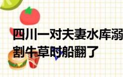 四川一对夫妻水库溺亡留下2个孩子 救援队：割牛草时船翻了