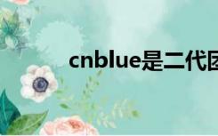 cnblue是二代团吗（c n blue）