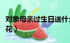 对象母亲过生日送什么花（母亲过生日送什么花）