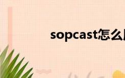 sopcast怎么用（sopcast）