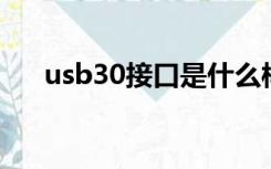 usb30接口是什么样子（usb3 0接口）