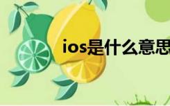 ios是什么意思（ios 10 2 1）