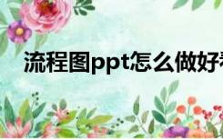 流程图ppt怎么做好看（ppt怎么做好看）