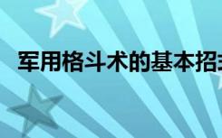 军用格斗术的基本招式视频（军用格斗术）