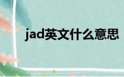 jad英文什么意思（jadior什么意思）