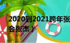 2020到2021跨年张杰在哪（2010跨年演唱会张杰）