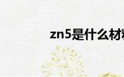 zn5是什么材料（zn5刷机）