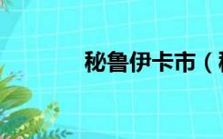 秘鲁伊卡市（秘鲁伊卡石刻）