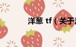 洋葱 tf（关于洋葱 tf的介绍）